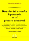 Portada: DERECHO DEL ACREEDOR HIPOTECARIO EN EL PROCESO CONCURSAL
