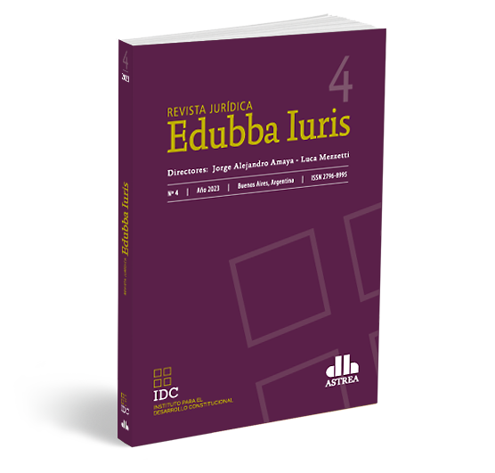 Portada: REVISTA JURIDICA , VOL.4