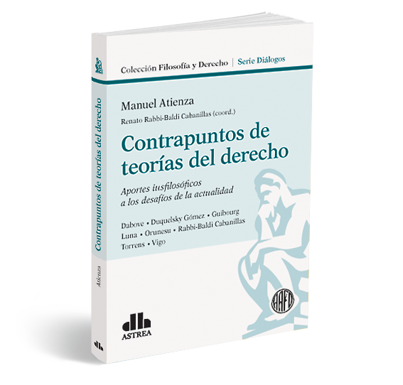 Portada: CONTRAPUNTOS DE TEORIAS DEL DERECHO