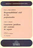 Portada: RESPONSABILIDAD CIVIL DE LOS PROFESIONALES