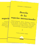 Portada: DERECHO DE LOS NEGOCIOS INTERNACIONALES / 2 TOMOS