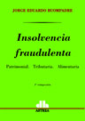 Portada: INSOLVENCIA FRAUDULENTA
