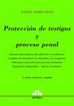 Portada: PRETECCION DE TESTIGOS Y PROCESO PENAL