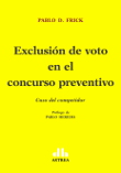 Portada: EXCLUSION DE VOTO EN EL CONCURSO PREVENTIVO