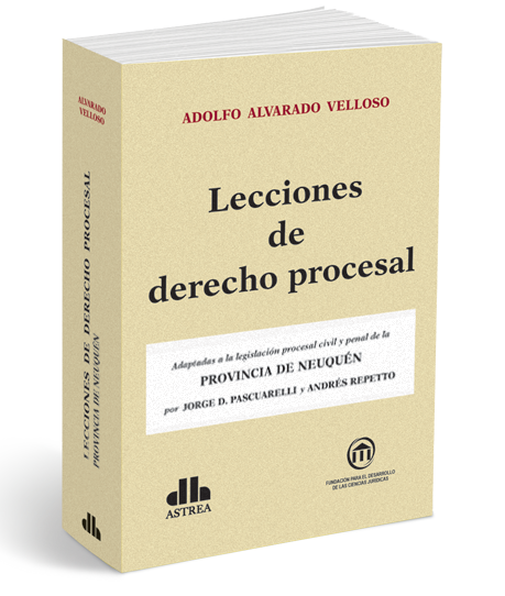 Portada: LECCIONES DE DERECHO PROCESAL