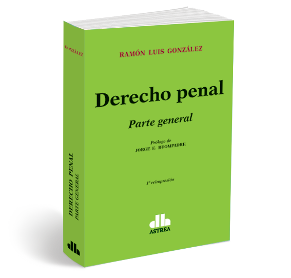 Portada: DERECHO PENAL parte general
