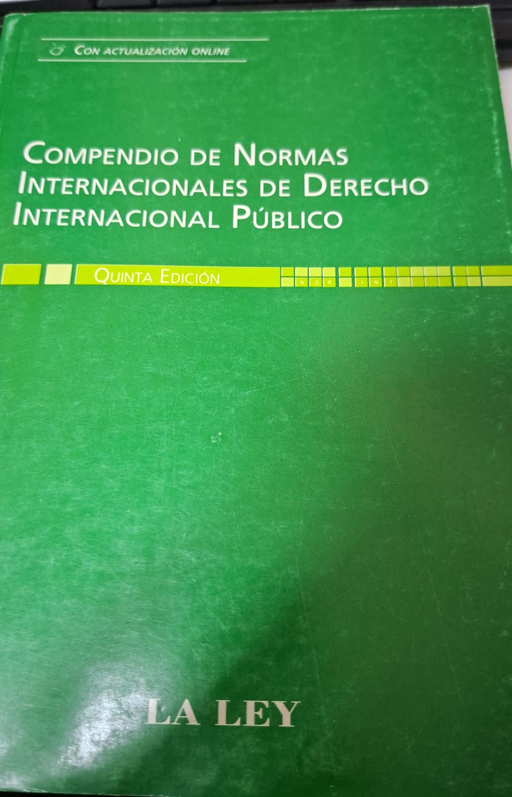 Portada: COMPENDIO DE NORMAS INTERNACIONAL PUBLICO