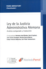 Portada: LEY DE LA JUSTICIA ADMINISTRATIVA ALEMANA