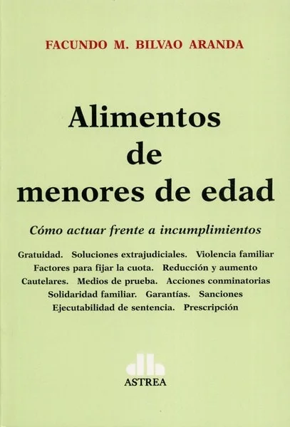 Portada: ALIMENTOS DE MENORES DE EDAD