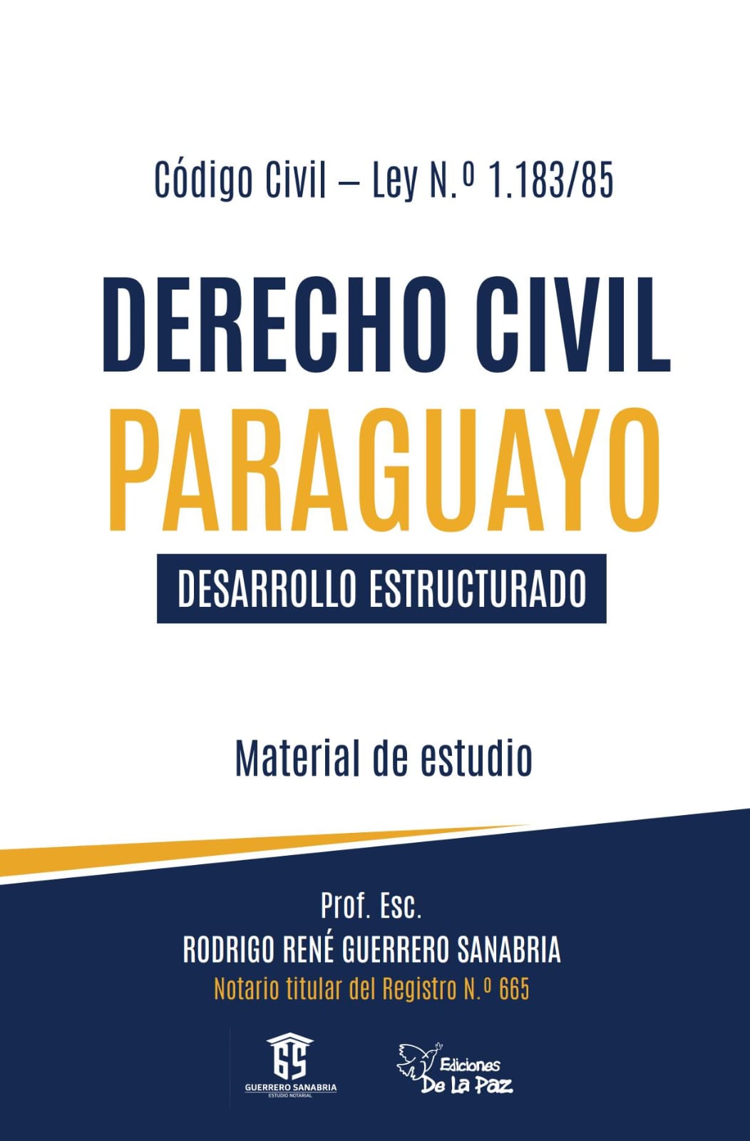 Portada: DERECHO CIVIL PARAGUAYO
