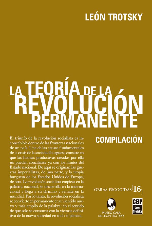 Portada: [Vol. 16] La teoría de la Revolución permanente (compilación)