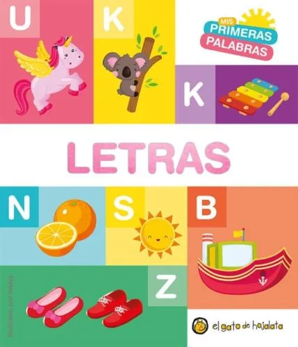 Portada: LETRAS - MIS PRIMERAS PALABRAS