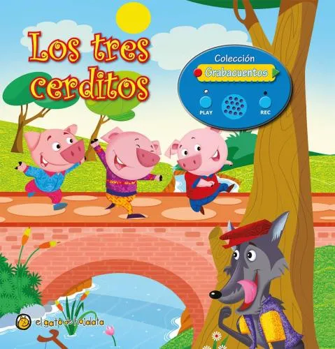 Portada: LOS TRES CHANCHITOS - GRABACUENTOS