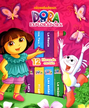 Portada: DORA LA EXPLORADORA (12 LIBROS DE CARTON)