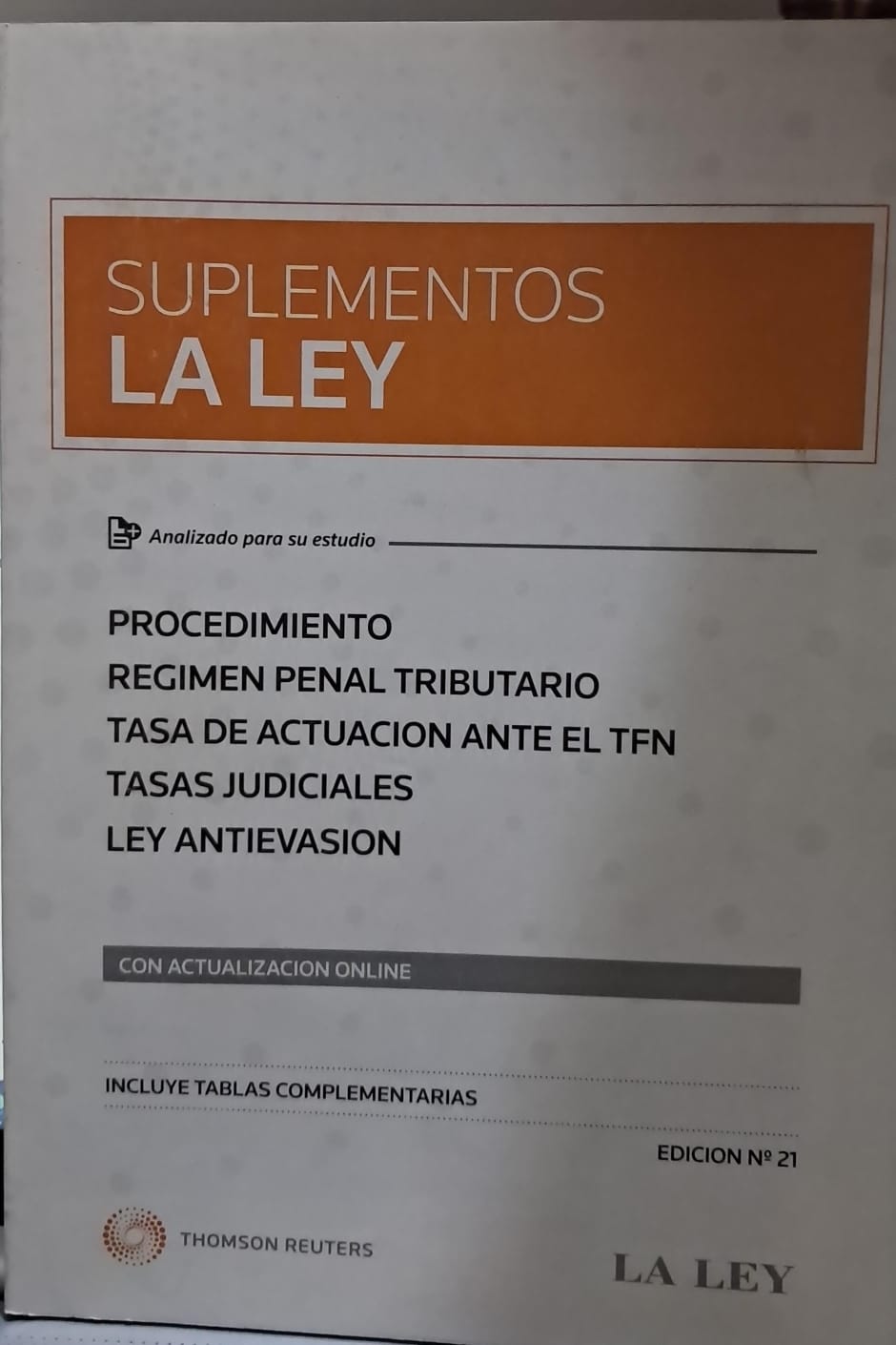 Portada: PROCEDIMIENTO TRIBUTARIO