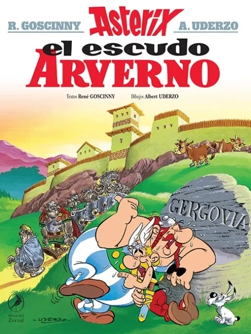 Portada: EL ESCUDO ARVERNO - ASTERIX 11