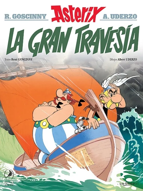 Portada: LA GRAN TRAVESIA - ASTERIX 22