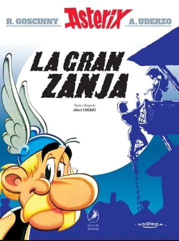 Portada: LA GRAN ZANJA - ASTERIX 25