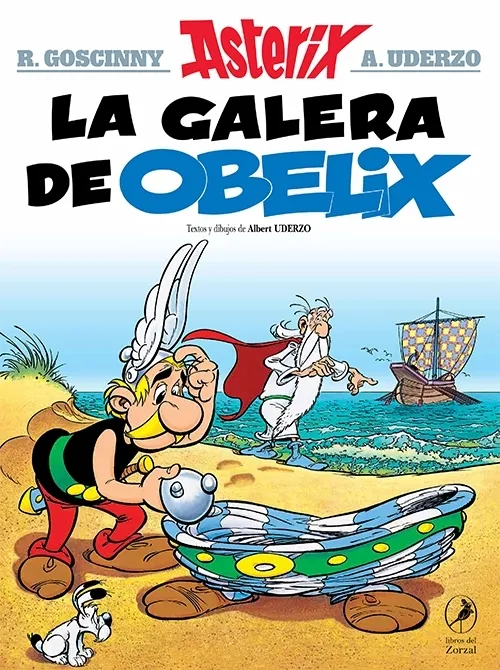 Portada: LIBRO LA GALERA DE OBELIX - ASTERIX Nº 30