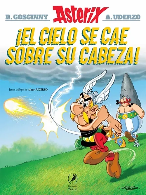 Portada: EL CIELO SE CAE SOBRE SU CABEZA! - ASTERIX 33