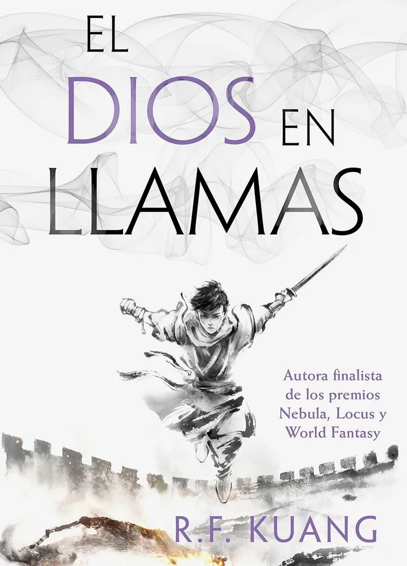Portada: EL DIOS EN LLAMAS