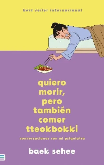 Portada: QUIERO, MORIR,PERO TAMBIEN COMER