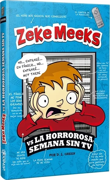 Portada: ZEKE MEEKS VS LA HORROROSA SEMANA SIN TV