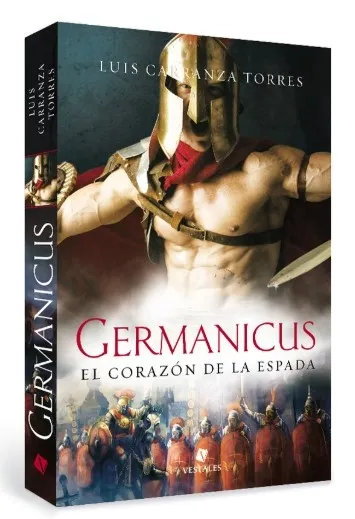 Portada: GERMANICUS EL CORAZON DE LA ESPADA