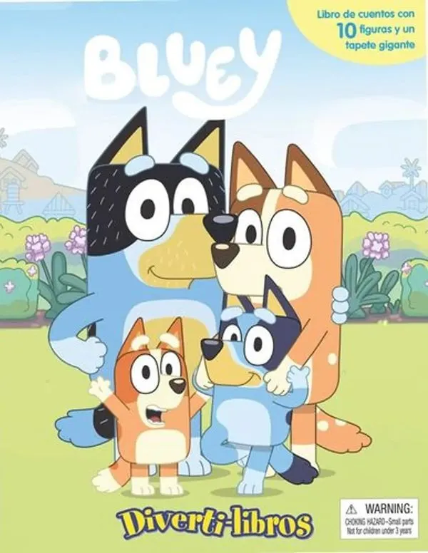 Portada: BLUEY - DIVERTI-LIBROS
