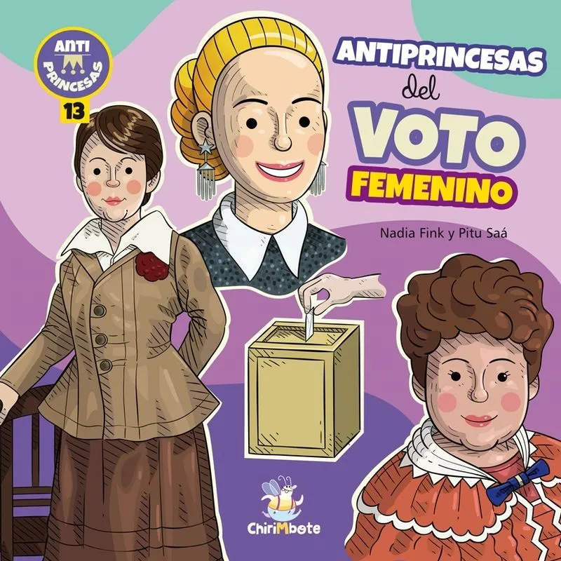 ANTIPRINCESAS DEL VOTO FEMENINO — FINK NADIA (portada)