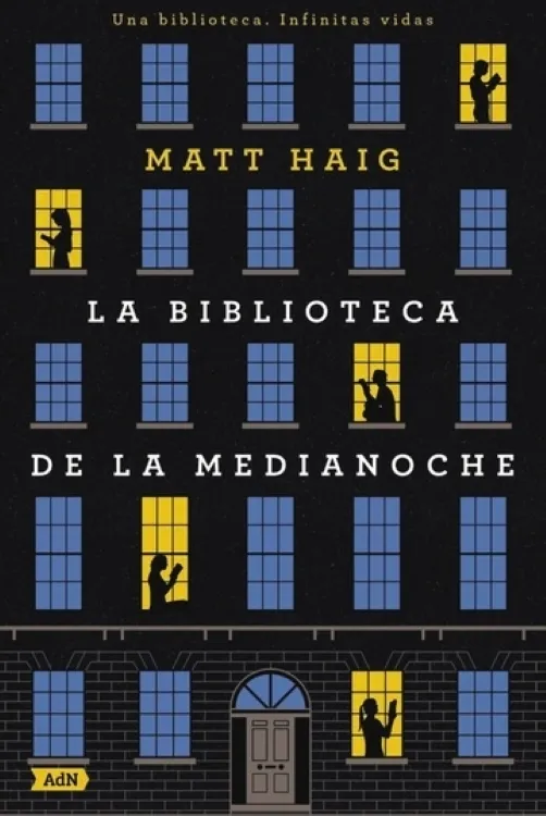 Portada: LA BIBLIOTECA DE LA MEDIANOCHE