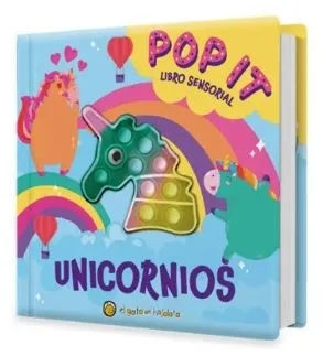 Portada: UNICORNIOS CON BURBUJAS - AVENTURAS CON POP IT