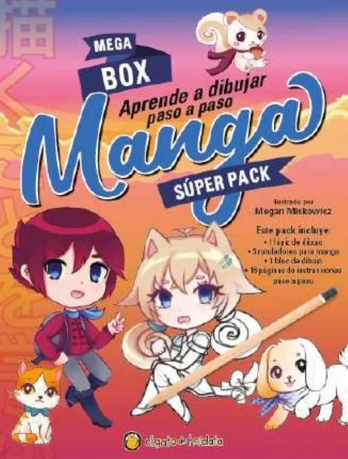 APRENDE A DIBUJAR MANGA PASO A PASO — NO APLICA (portada)