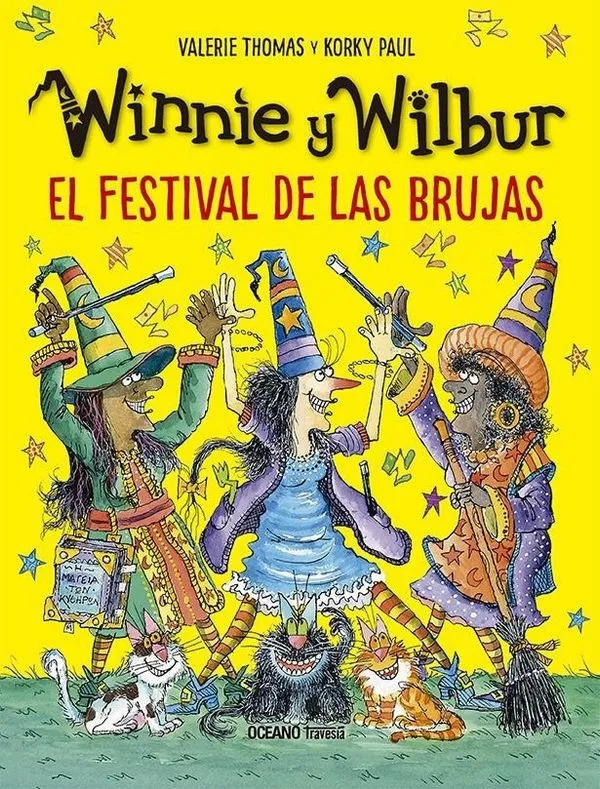 Portada: EL FESTIVAL DE LAS BRUJAS - WINNIE Y WILBUR