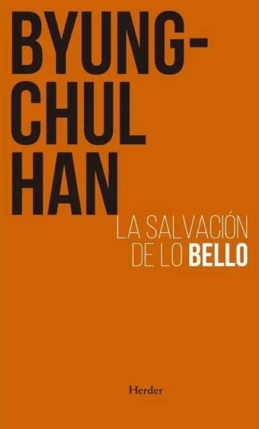 Portada: LA SALVACION DE LO BELLO