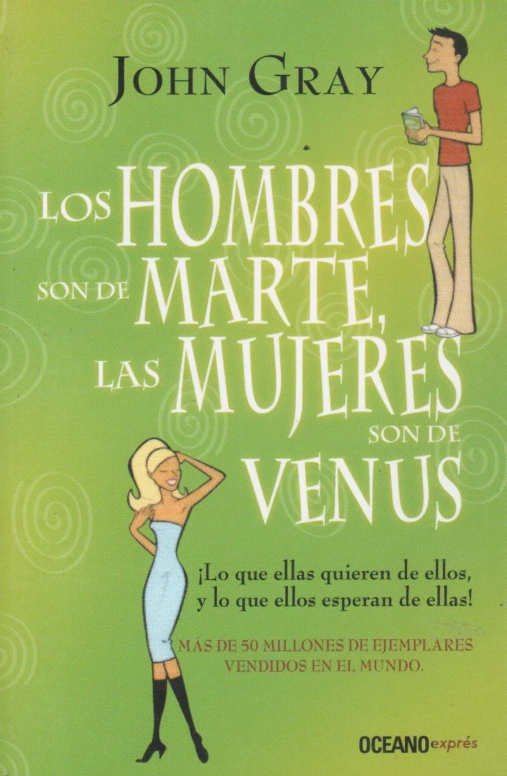 Portada: LOS HOMBRES SON DE MARTE, LAS MUJERES SON DE VENUS