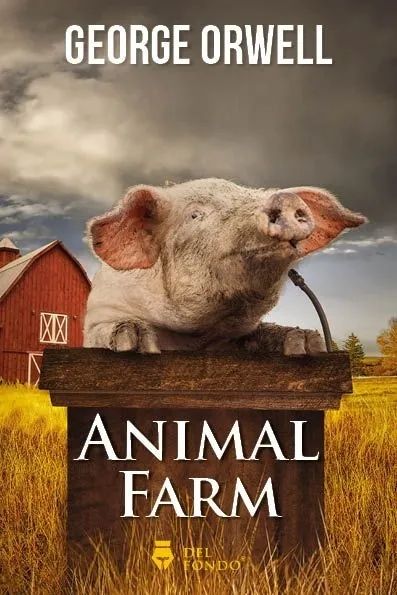 ANIMAL FARM — GEORGE ORWELL (portada)