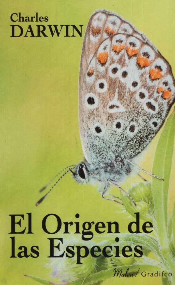 Portada: EL ORIGEN DE LAS ESPECIES