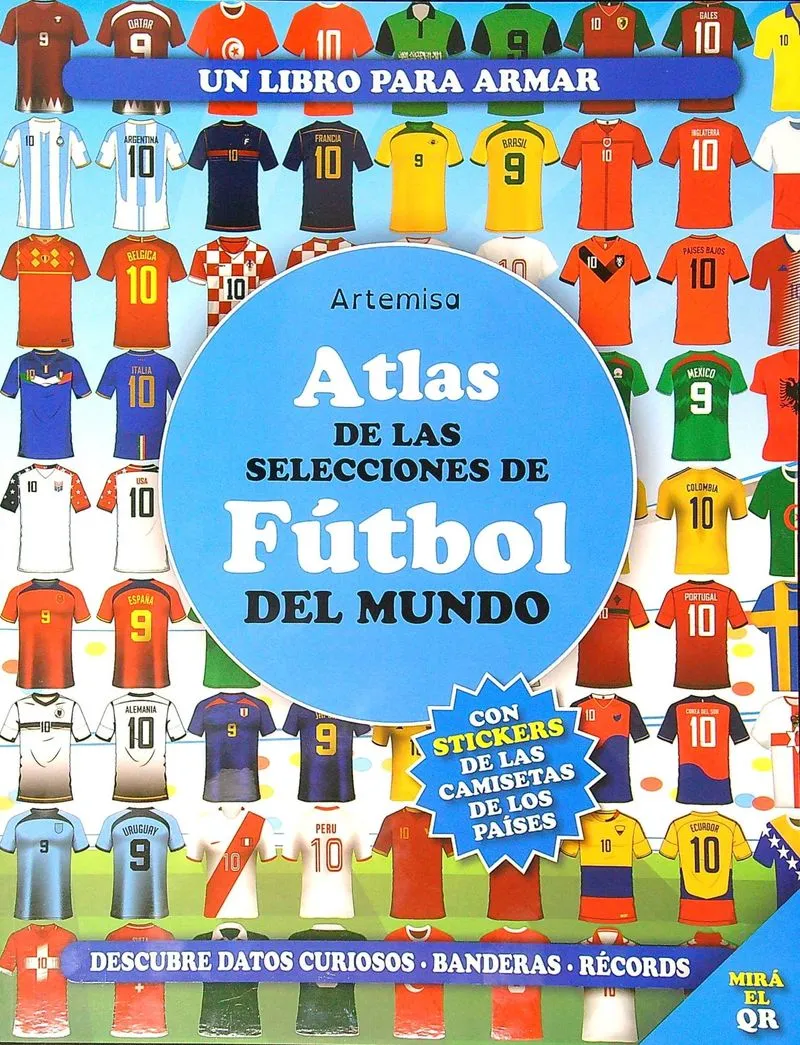 Portada: ATLAS DE LAS SELECCIONES DE FUTBOL DEL MUNDO