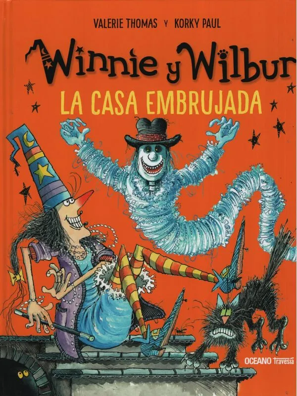 Portada: LA CASA EMBRUJADA - WINNIE Y WILBUR