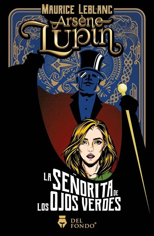 Portada: LA SEÑORITA DE LOS OJOS VERDES