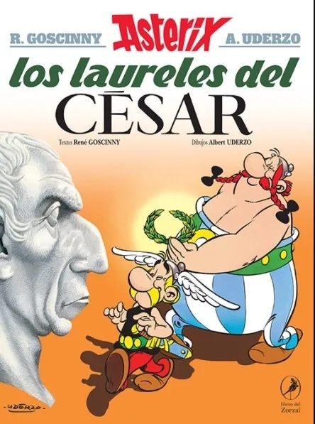 Portada: LOS LAURELES DEL CESAR - ASTERIX 18