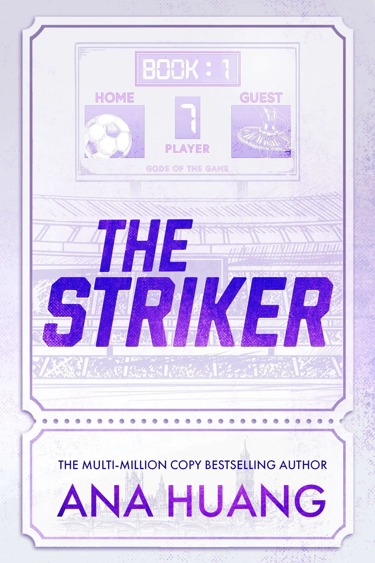 Portada: THE STRIKER - GODS OF THE GAME 1