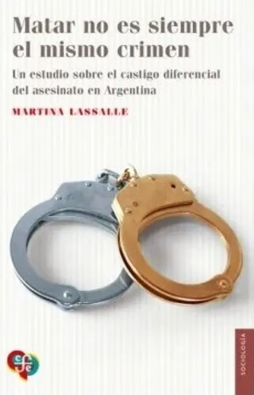 Portada: MATAR NO ES SIEMPRE EL MISMO CRIMEN
