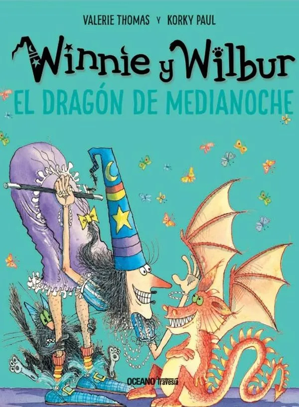 Portada: EL DRAGON DE MEDIA NOCHE - WINNIE Y WILBUR
