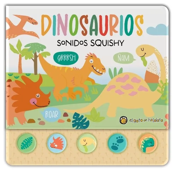 Portada: DINOSAURIOS - SONIDOS SQUISHY
