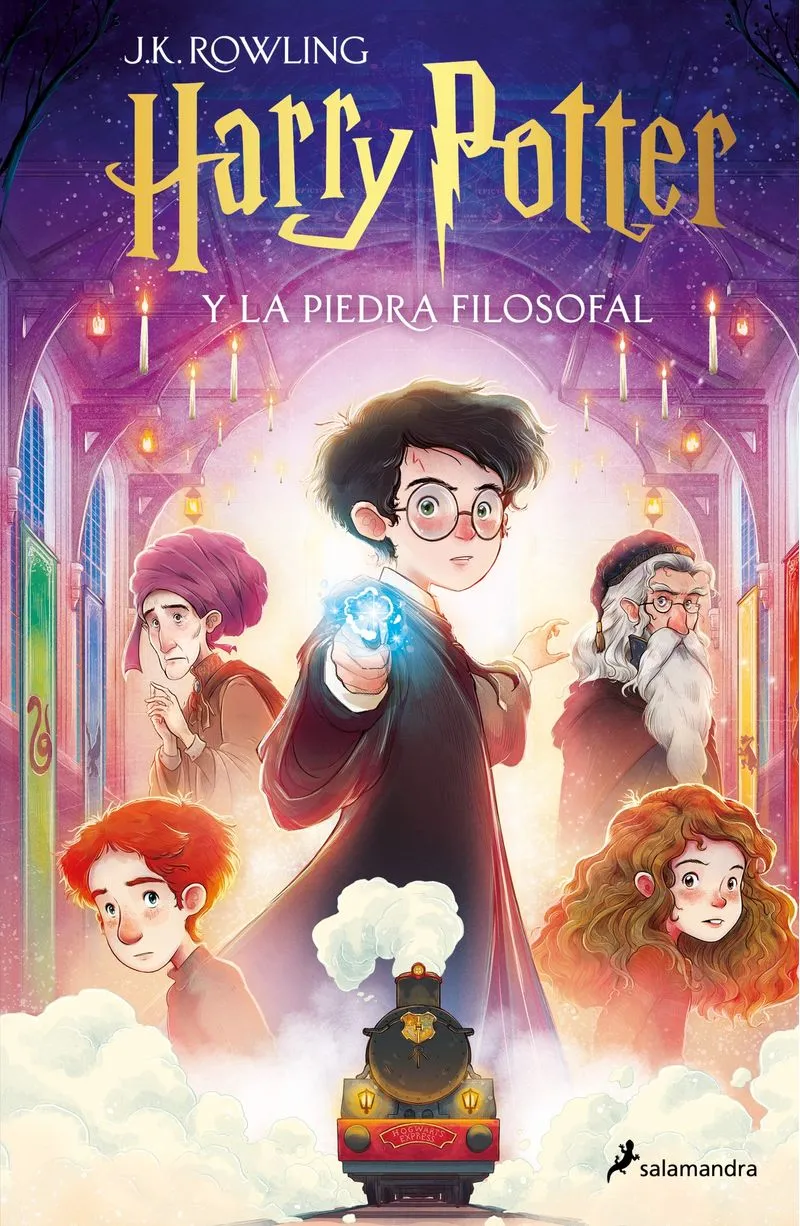 Portada: HARRY POTTER Y LA PIEDRA FILOSOFAL