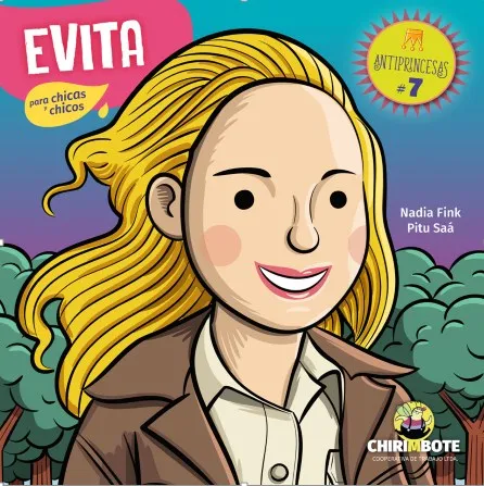Portada: EVITA PARA CHICOS Y CHICAS
