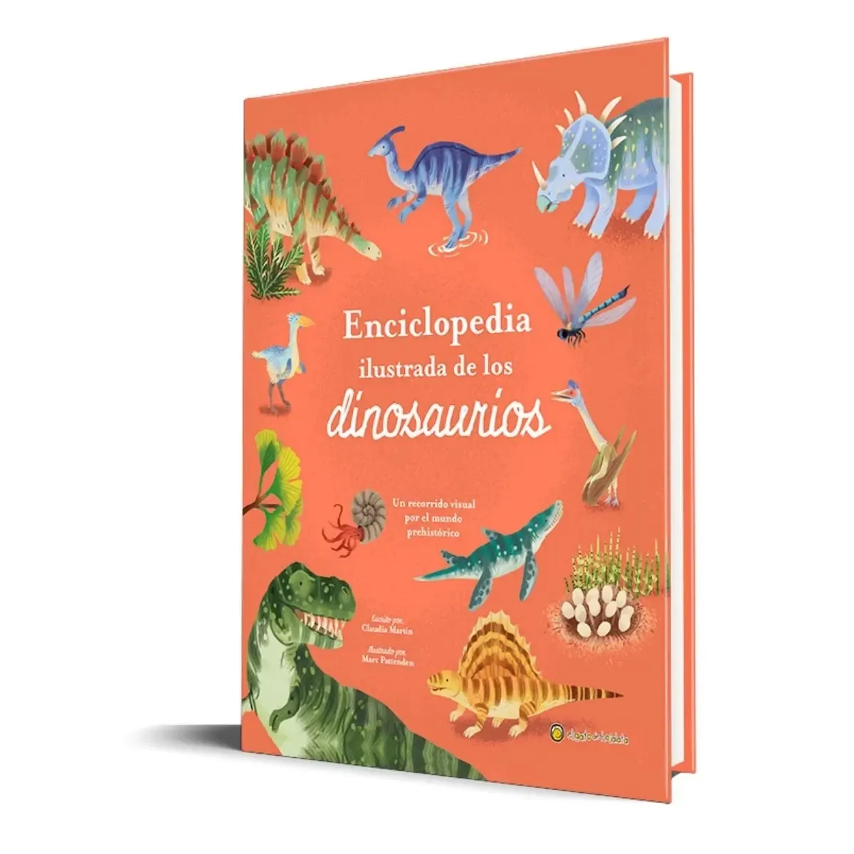 Portada: ENCICLOPEDIA ILUSTRADA DE LOS DINOSAURIOS