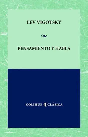 Portada: PENSAMIENTO Y HABLA